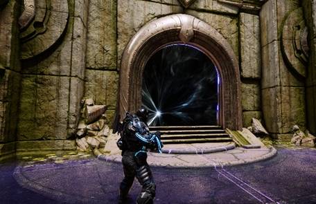 개방 후 포탈 모습.