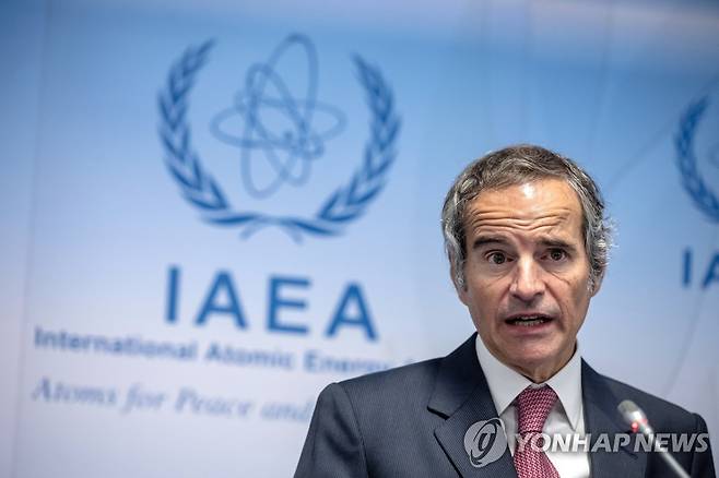 라파엘 그로시 국제원자력기구(IAEA) 사무총장 [EPA 연합뉴스 자료 사진. 재판매 및 DB 금지]