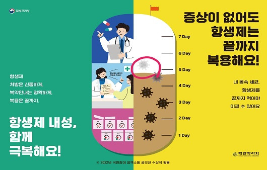항생제 내성 인식주간 캠페인ㅣ출처: 질병관리청