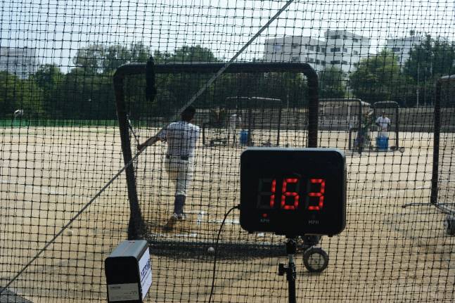 이상준의 나무배트 타구속도