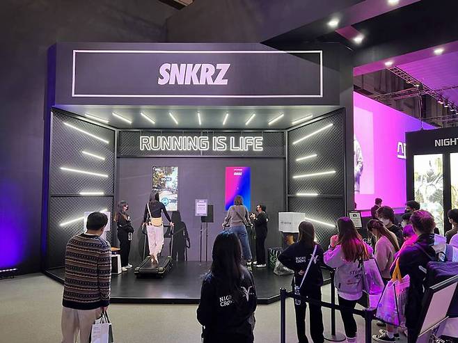 위메이드 지스타 2022 부스