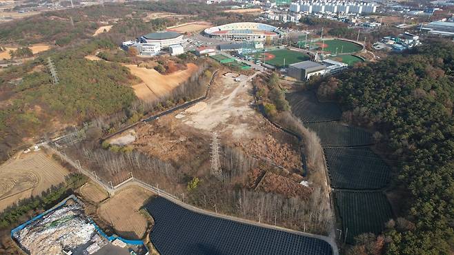 익산 부송동 쓰레기 매립장 [익산시 제공]