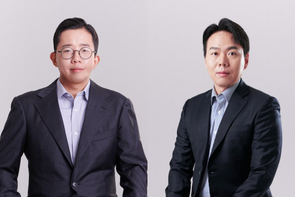 웨이브릿지 김승민 COO(왼쪽)와 강병하 CIO