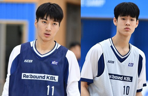 (왼쪽부터)장혁준, 이제원. 제공 | KBL