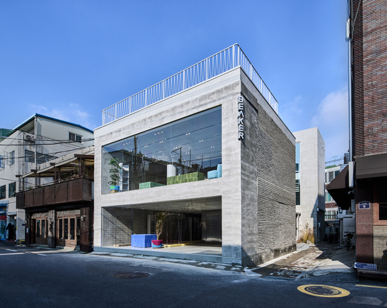 The new Beaker flagship store in Seongsu-dong, eastern Seoul [BEAKER]