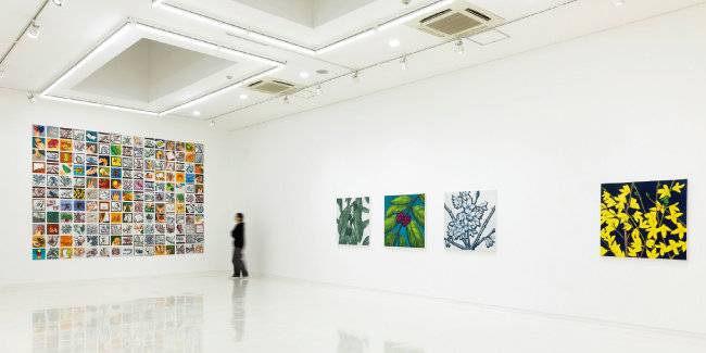 청주미술창작스튜디오에서 열린 개인전.