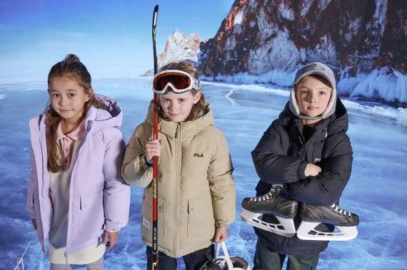 휠라 키즈의 '2022 윈터 다운 컬렉션'