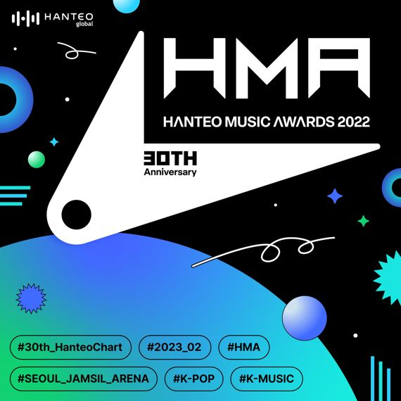 Poster image of “Hanteo Music Awards 2022" (Hanteo Global)