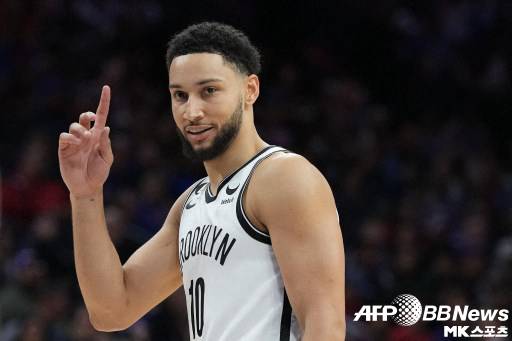 벤 시몬스가 필라델피아 원정을 치렀다. 사진(美 필라델피아)=ⓒAFPBBNews = News1