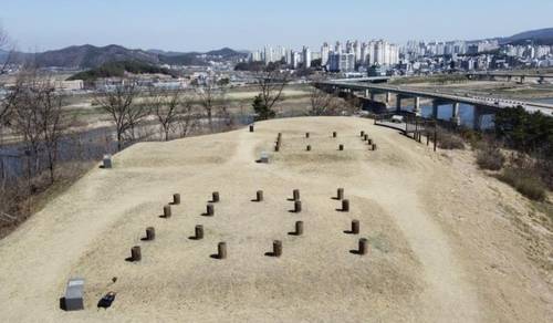 공주 정지산 유적 [공주시 제공. 재판매 및 DB 금지]
