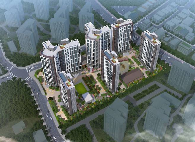 ▲ 부성역 우남퍼스트빌 투시도