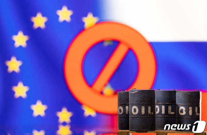 유럽연합(EU)이 대(對)러 제재의 일환으로 러시아산 석유의 단계적 금수 방안을 논의하고 있다. ⓒ 로이터=뉴스1 ⓒ News1 정윤영 기자