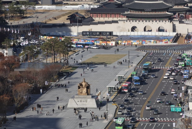 서울 광화문광장의 모습/사진=연합뉴스