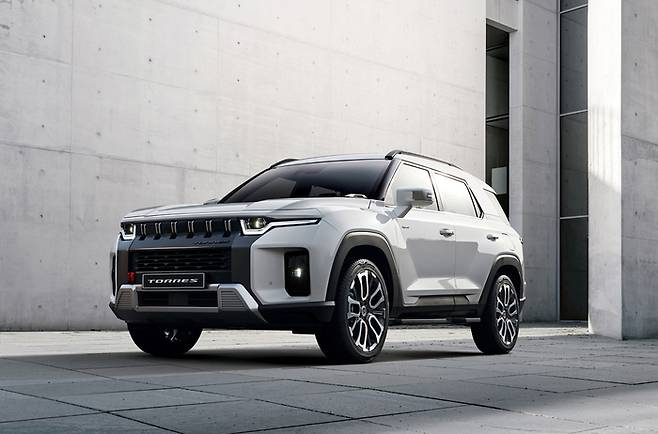 쌍용자동차 중형 스포츠유틸리티차(SUV) 토레스. [사진 제공=쌍용차]
