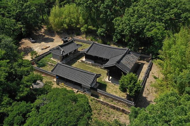 [포항=뉴시스] 강진구 기자 = 경북 포항시는 문화재청이 오는 25일 남구 연일읍 ‘상달암’을 국가지정문화재 ‘보물’로 지정 고시한다고 24일 밝혔다.사진은 상달암 전경.(사진=포항시 제공) 2022.11.24.photo@newsis.com *재판매 및 DB 금지