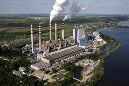 한국형 원전 APR1400 건설이 추진되는 퐁트누프 석탄화력발전소 부지. /한국수력원자력 제공