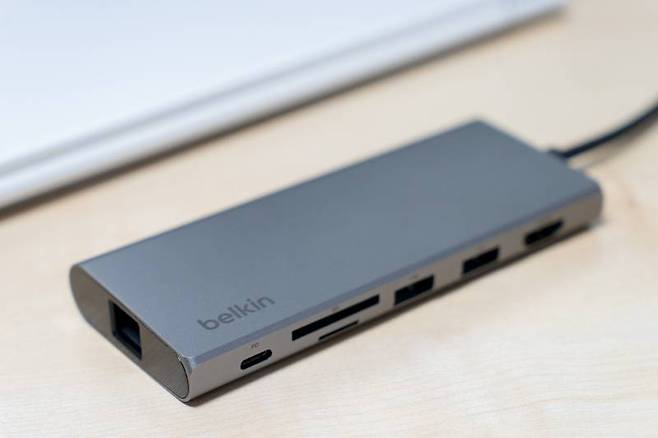 벨킨 C타입 7-in-1 멀티포트 어댑터 허브(모델명 INC009). 출처=IT동아