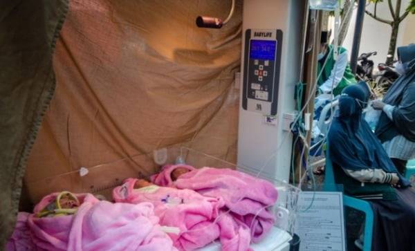 인도네시아 지진 속에 태어난 아이들. /사진=연합뉴스