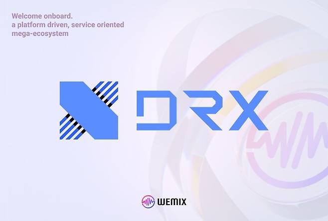 [서울=뉴시스] 위메이드가 e스포츠 기업 DRX에 전략적 투자를 단행했다고 25일 밝혔다. (사진=위메이드 제공) *재판매 및 DB 금지