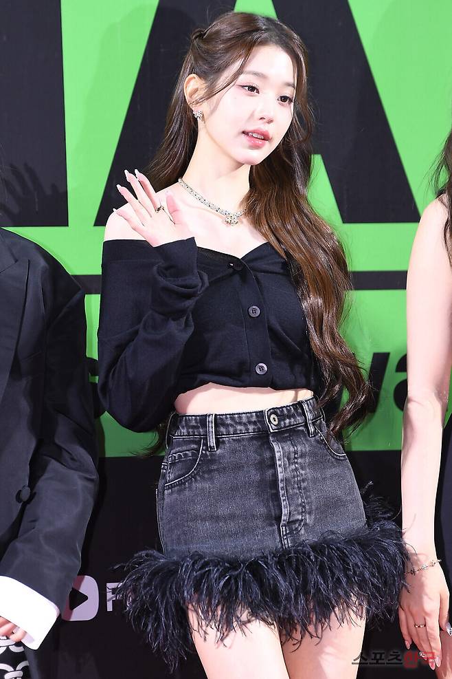 '2022 멜론뮤직어워드'(MMA2022)에 참석한 아이브 장원영. ⓒ이혜영 기자 lhy@hankooki.com