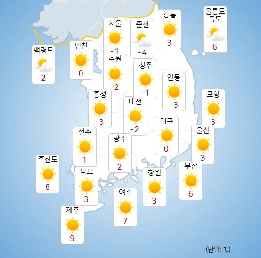 기상청 내일(27일) 오전 날씨 : 전국날씨,날씨예보