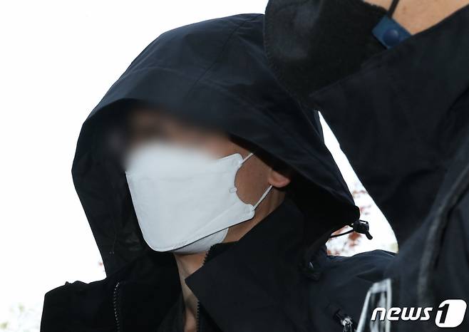 '광명 일가족 살인사건' 용의자 고모씨(45)에 대한 구속 전 피의자심문(영장실질심사)이 열린 지난달 28일 오전./사진=뉴스1