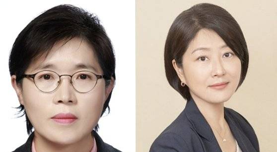 이정애 LG생활건강 대표, 이선정 CJ올리브영 대표. 사진 각 사