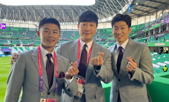 이승우, 배성재, 박지성. 사진=SBS 제공