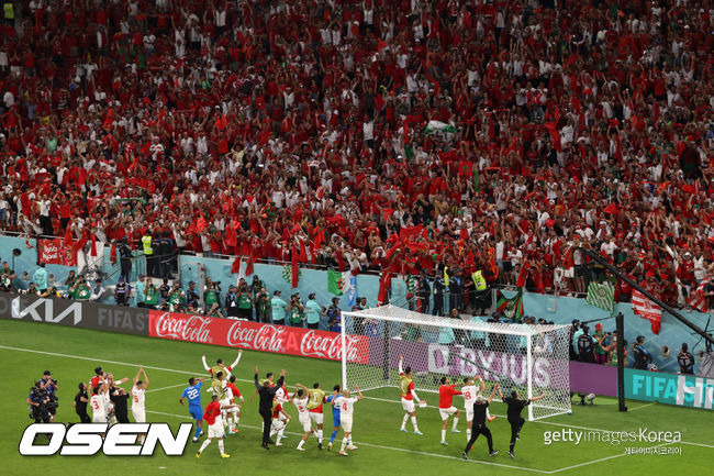 [사진] 모로코 축구 대표팀. ⓒGettyimages(무단전재 및 재배포 금지)