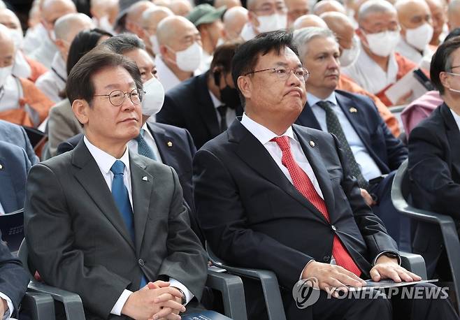 민주당 이재명 대표와 국민의힘 정진석 비대위원장. [연합뉴스 자료사진]