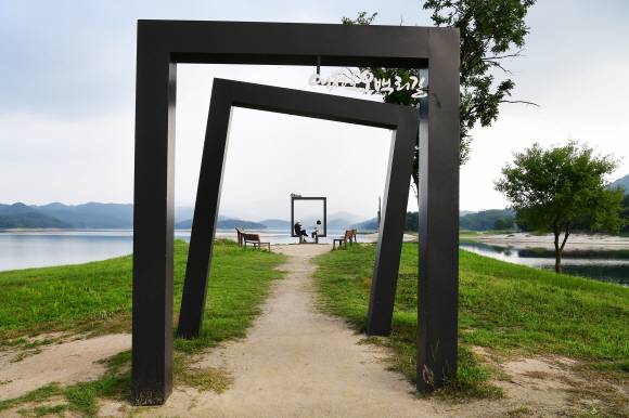 대전 대청호 명상정원. 서울신문 포토라이브러리.