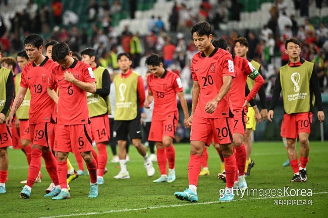 한국 축구대표팀. 사진=게티이미지코리아