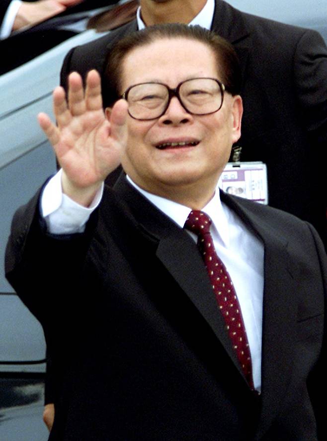 장쩌민 전 중국 국가주석의 생전 모습./로이터 연합뉴스