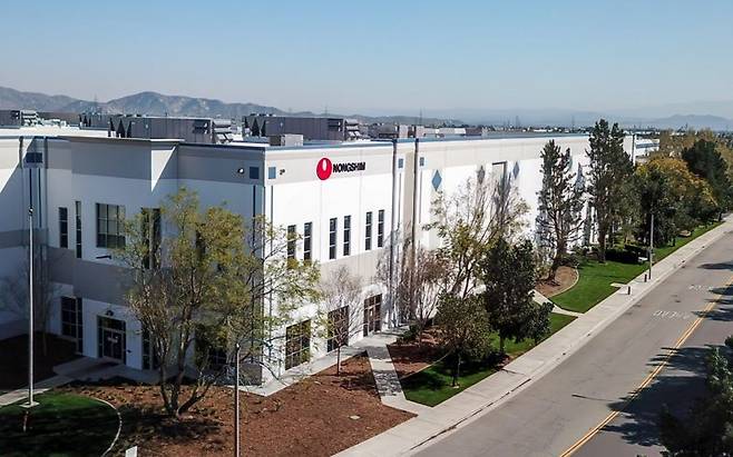 농심 미국 제2공장 외부 모습. 농심 제공.