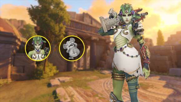 위도우메이커 '메두사' 스킨 [사진=블리자드]