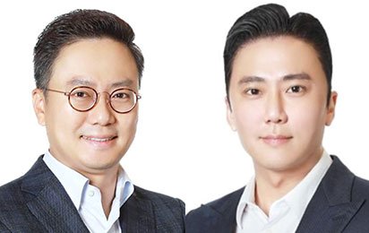 홍정국 BGF 대표이사(왼쪽)와 홍정혁 BGF에코머티리얼즈 대표. 중앙포토