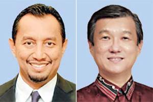 록만 하낌 알리(왼쪽), 림 자이 진