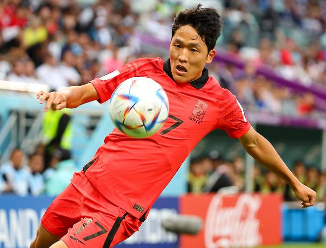 ▲ 포르투갈을 반드시 잡겠다고 강조한 나상호 ⓒ연합뉴스