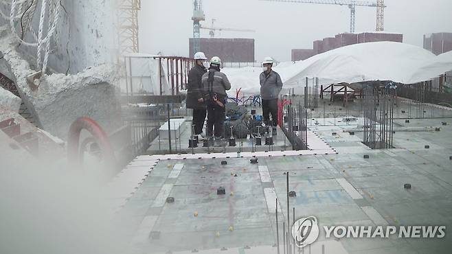 공사현장 (CG) [연합뉴스TV 제공]