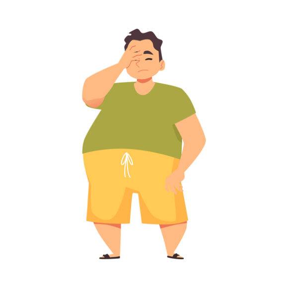 비만한 사람들은 비타민D 수치가 낮을 확률이 높다. [사진=게티이미지뱅크]