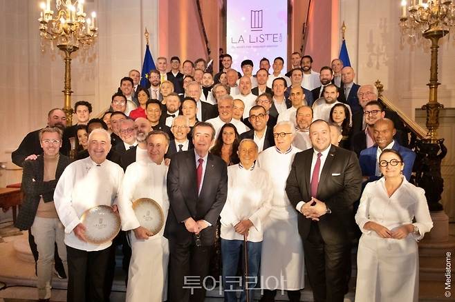 라 리스트 2023 갈라 디너 단체사진/사진제공- 프랑스관광청ⓒMediatome