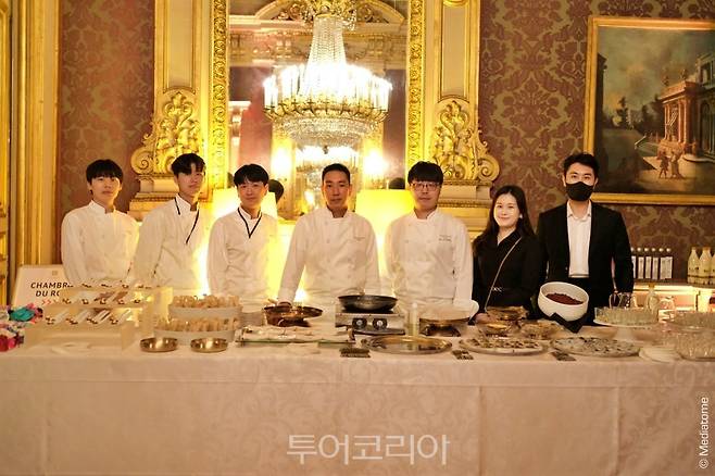 라 리스트 칵테일 행사에 참석한 한국 신라호텔 팀/사진 제공-프랑스 관광청 ⓒMediatome