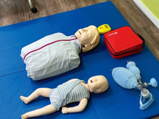 심폐소생술 교육 시 쓰이는 인체 모형 ‘애니’.