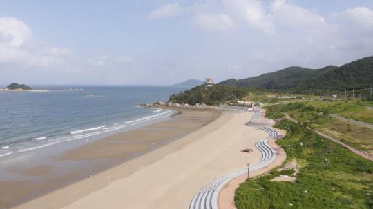 난지섬 해수욕장. 사진=당진시 제공