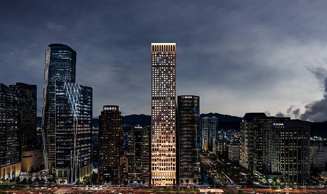 앙사나 레지던스 여의도 서울 투시도