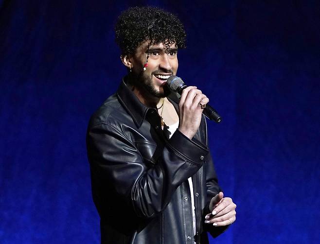 [서울=AP/뉴시스] 배드 버니