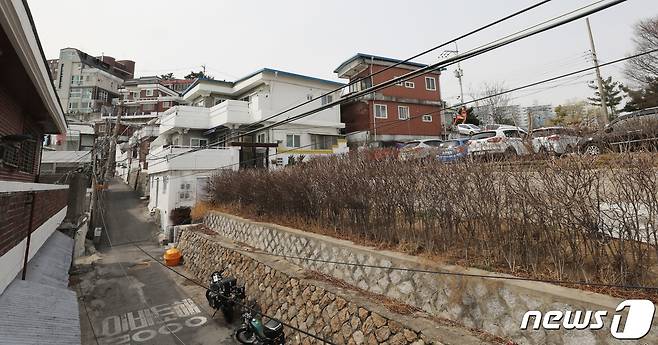 서울의 저층 노후 주거지 모습.(뉴스1 자료사진)ⓒ News1 박지혜 기자