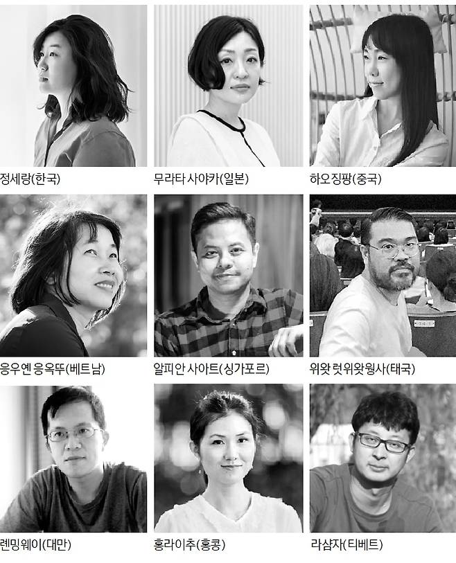 소설집 <절연>에 참여한 작가들. | 문학동네, 문예춘추 제공