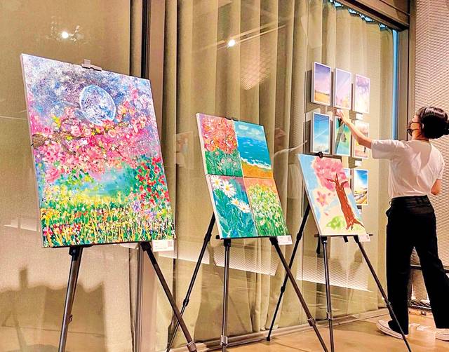 서울 성수동 공간 와디즈에서 장애인 크리에이터를 위한 전시 행사가 진행되고 있다. 와디즈 제공