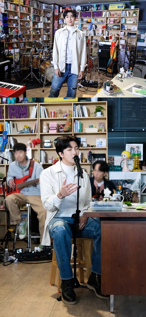 그룹 방탄소년단 RM이 솔로곡으로 선보였다. 사진=빅히트 뮤직